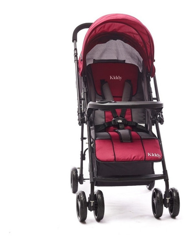 Imagen 4 de 8 de Cochecito Bebé Kiddy Go Ts Manija Rebatible + Huevito