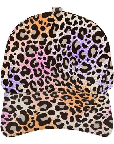 Gorras Béisbol Mujer Color Estampado Leopardo Sombreros Papá