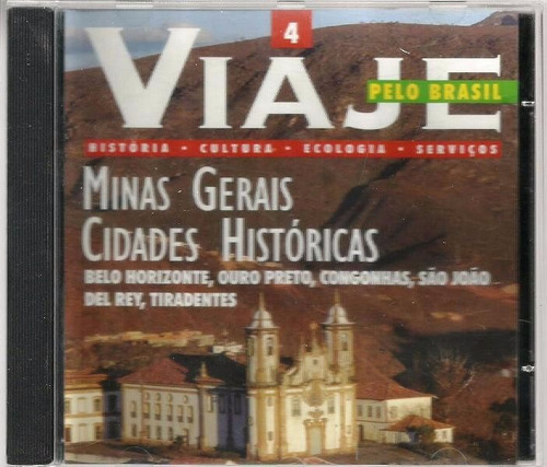 515 Mcd- 1998 Cd- Viaje Pelo Brasil- Minas Gerais- Nº 4