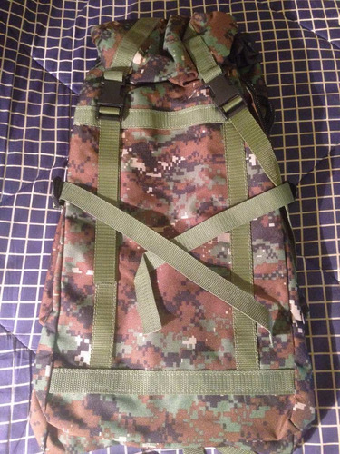 Mochila Militar Pixelada Táctica Ejercito Impermeable