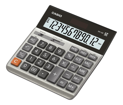 Calculadora Escritorio Casio Dh-120 Garantia Oficial 2 Años