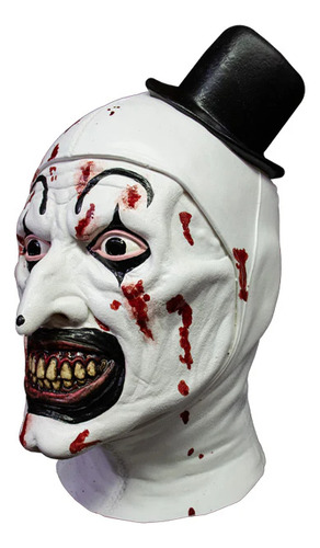 Máscara Art The Clown Payaso Terrifier Trick Or Treat Terror Rojo Películas Y Series