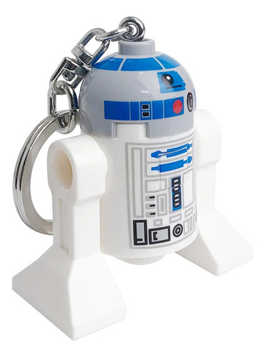Lego Llavero R2-d2 Star Wars Con Luz Lgl-ke21h Le014