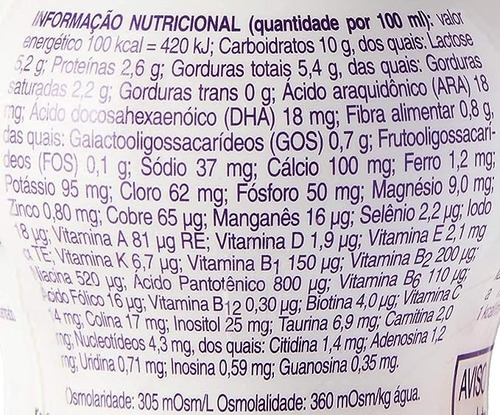 Fórmula Infantil Infatrini 125ml Danone