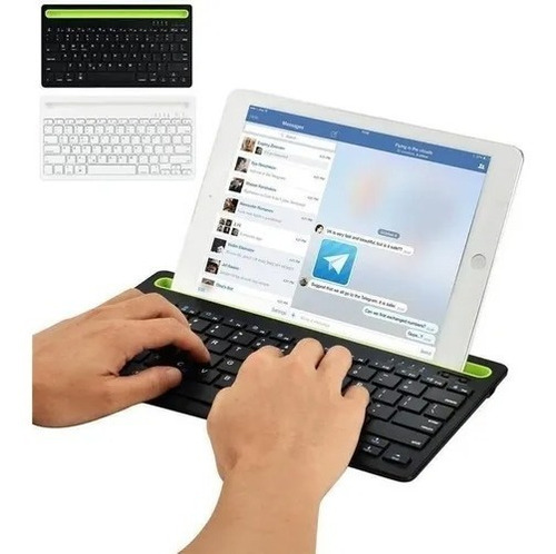 Mini Teclado Bluetooth Multiplataforma Ultra Slim Ergonómic 