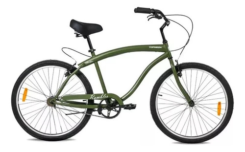 Bicicleta Estrella Topmega Rambler Playera Paseo V-brake R26