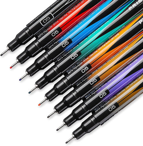 8 Marcadores De Ilustracion Trazo Fino Prismacolor Premier