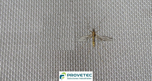 Imagen 5 de 7 de Tejido Tela Mosquitero Plastico Reforzado Rollo 1,2m X 2,5m