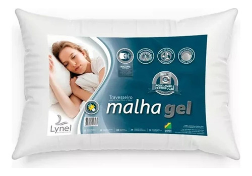 Almohada Malha Gel 70 X 50 X 15 Cms ¡oferta!