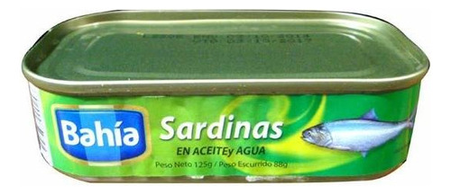 Sardina Aceite 125 Gr Bahia Pescaderia