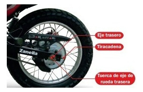 Imagen 4 de 25 de Zanella Enduro Zr 250 Lt Ohc Zárate