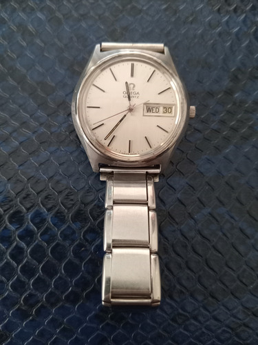Antiguo Reloj Omega Suizo Y Malla Elástica Germany Plateado Plateado Plateado (Usado)