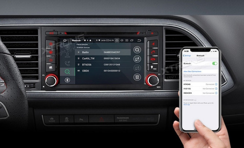 Imagen 6 de 10 de Seat Ibiza Android Leon Toledo Wifi Dvd Gps Carplay Estereo