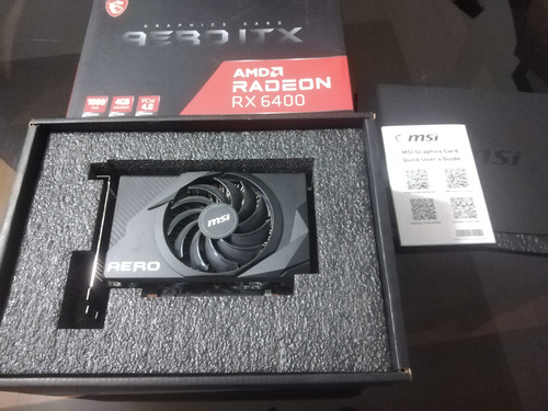  Tarjeta De Video Msi Aero Itx Amd Radeon Rx 6400