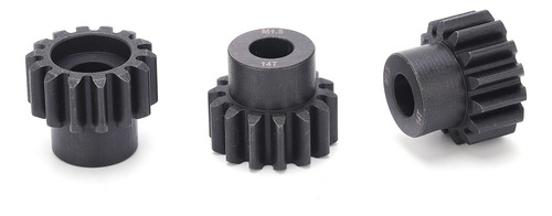 Engranaje De Acero Con Eje De 8 Mm, 3 Piezas, Motor De Piñón