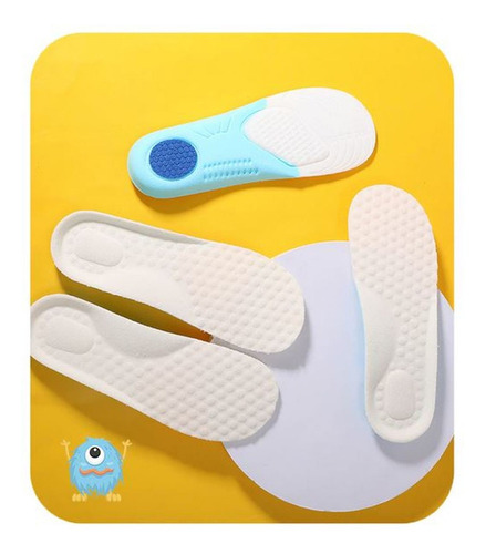 Imagen 8 de 9 de Plantillas Ortopedicas De Memory Foam Para Niños Talla 20-35