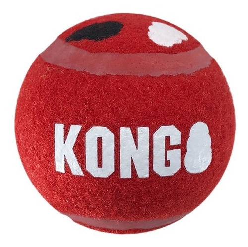 Kong Sport Signature Pelota Perro Deportiva Grande 2 Pzas