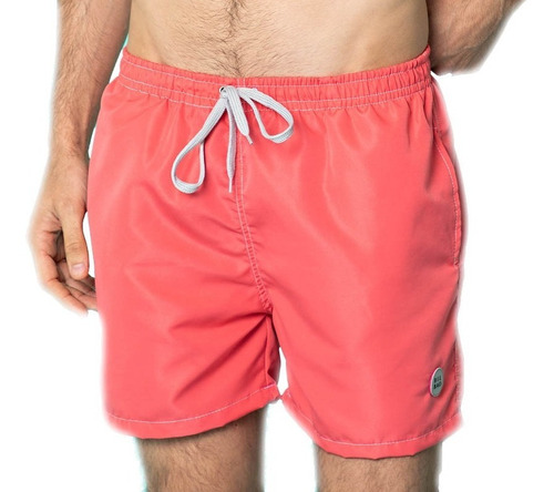 Short De Baño Malla De Hombre Liso Talle Grande C/suspensor 