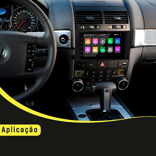 Central Multimídia Android 2gb Carplay Vw Touareg 08-10