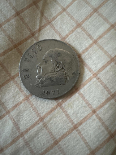 Moneda De 1 Peso José Maria Morelos 1971