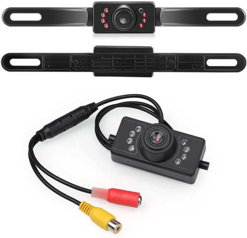 Imagen 3 de 3 de Camara De Reversa Con Vision Nocturna Led