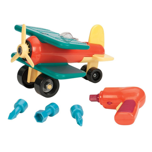 Avión Para Ensamblar, Para Niños, Battat Vroom, +3