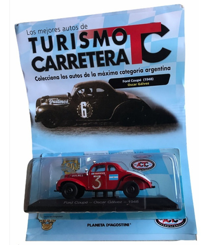 Imagen 1 de 5 de Tc Los Mejores Autos Nº 39 Ford Coupe (1948) Oscar Galvez
