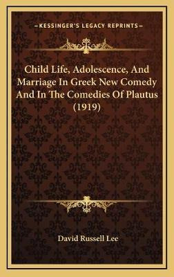 Libro Child Life, Adolescence, And Marriage In Greek New ...