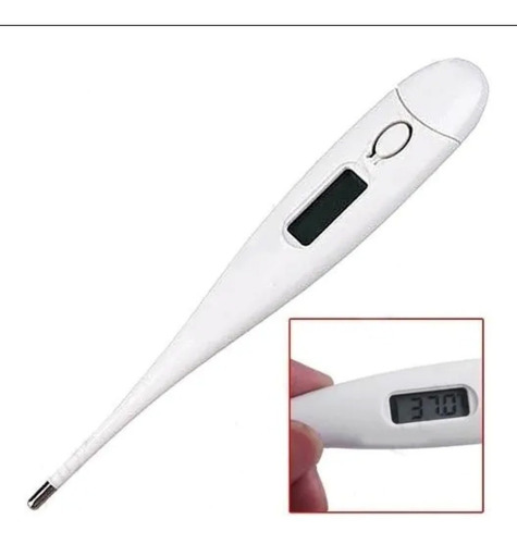 Imagen 6 de 9 de Termómetro Digital C/beep + Pilas X 12 Uni $5999.-