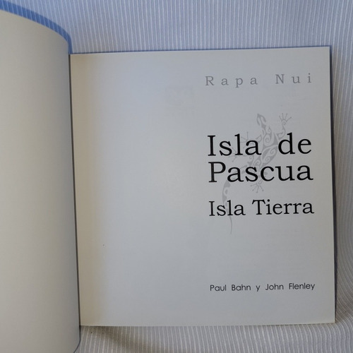 Isla De Pascua Isla Tierra Rapa Nui Paul Bahn John Flenley