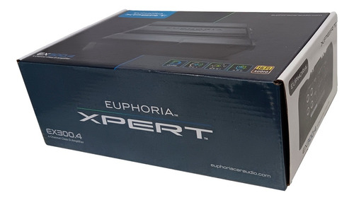 Mini Amplificador 4 Canales Db Drive Euphoria Xpert Ex300.4