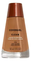 Comprar Base de maquillaje líquida CoverGirl Clean Covergirl Clean Liquid Foundation tono 170 deep golden - 30mL