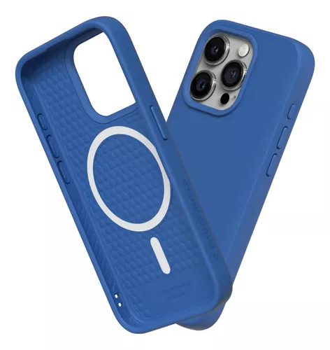 Funda Rhinoshield Solidsuit Qi Para iPhone 15 Pro - Blue