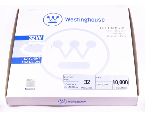 Tubo Circular 32w Fluorescente Luz Fría Westinghouse