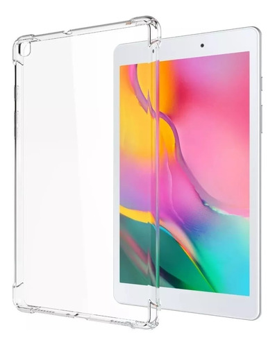 Funda Transparente Reforzada Para Samsung Tab A7 Lite T220 