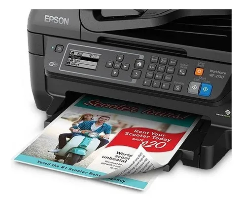 Epson Workforce Wf-2750 Impresora 4 En 1 Color Wi-fi