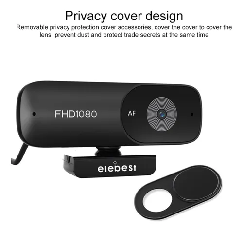 Black C90 4k Auto Focus Hd Computer Camera