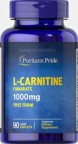 Puritan's Pride L-carnitina Fumarate 1000 Mg-90 Cápsulas