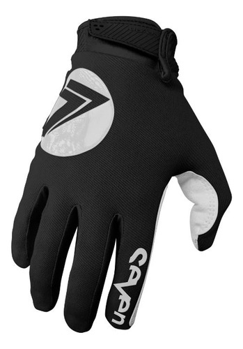 Guantes Niños Motocross Enduro Ciclismo Seven Dot - Negro