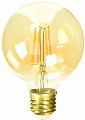 Aksi 122102 Foco Led Vintage, Tipo Globo G5, Dimeable, Base