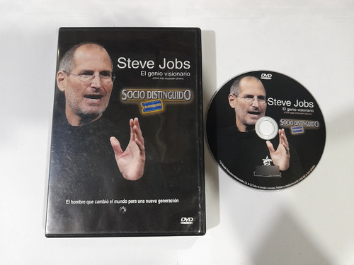 Dvd Steve Jobs El Genio Visionario En Formato Dvd