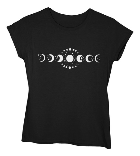 Playera Personalizada Luna Planeta Aesthetic Regalo Mujer