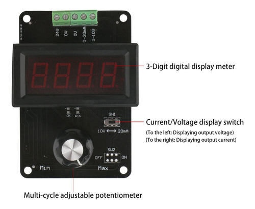 Generador De Señal 0-20ma/4-20ma/0-10v Sin Ajuste De Batería