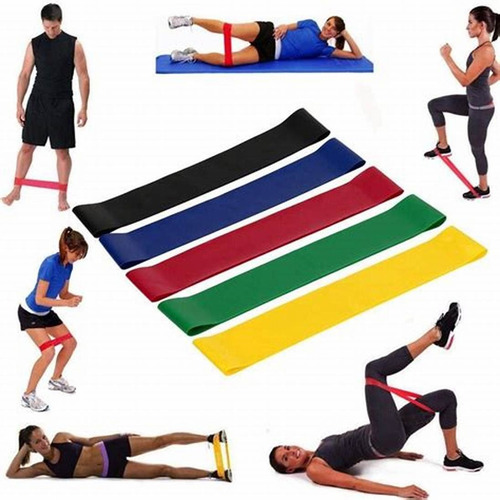 Ligas Elasticas Entrenamiento Resistencia Ejercicio Fitness