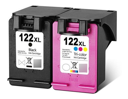 Pack Tintas Compatibles Con Hp 122xl, Deskjet 1000 1050...