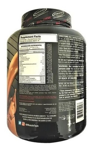 Proteina Muscletech Nitrotech Ripped 4 Libras