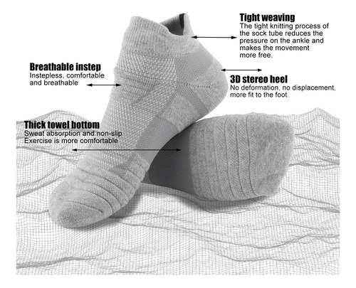 Calcetines Transpirables Para Hombre Y Hombre, Deportes De B