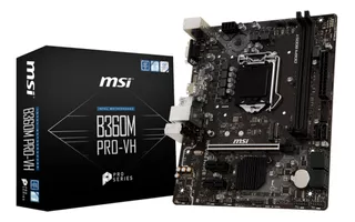 Placa-mãe Msi B360m Pro-vh Intel Lga 1151 Matx Ddr4 8 Geraçã
