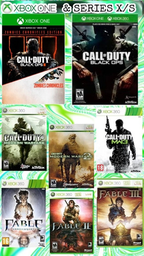 8 Juegos Xbox One & Series X/s Originales 