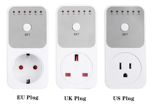 Enchufe Energy Socket Timer Pin Con Enchufe Y Set De Ahorro